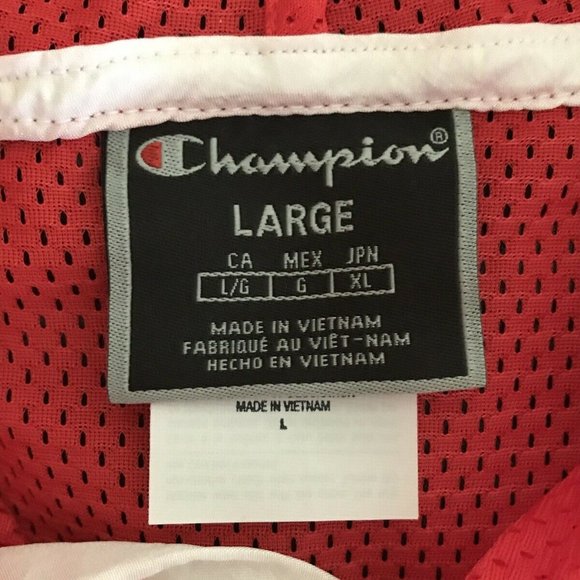 Champion Women's Cropped Mesh Top RED - Picture 11 of 12